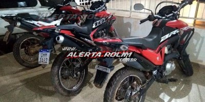 Três motos roubadas são recuperadas pela PM de Rolim de Moura