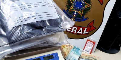 PF prende boliviano na capital levando cocaína para a África
