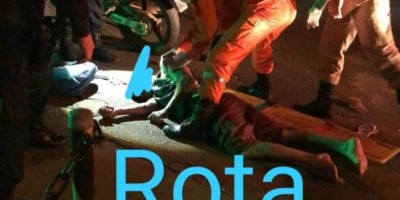 Rapaz é espancado em pátio de posto de combustível no centro de Vilhena