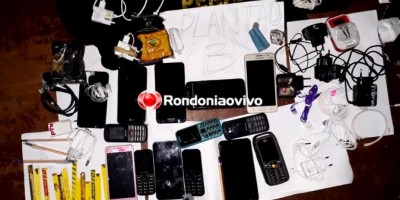 Bandidos jogam drogas, serras e celulares dentro de presídio em Porto Velho