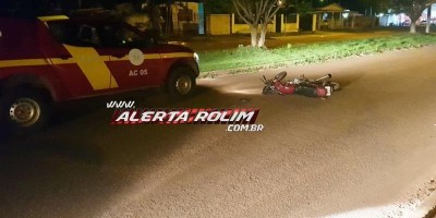 Motociclista fica ferido após avançar preferencial e se chocar contra viatura da...