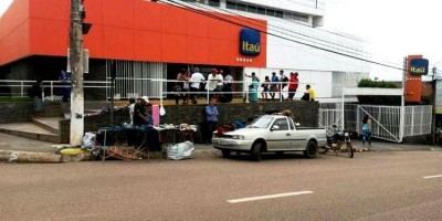Bandidos tentam invadir agência bancária na região central de Porto Velho
