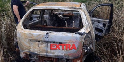 Polícia Civil prende dois suspeitos e encontra carro de empresário queimado na área...