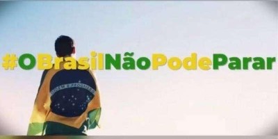 Bolsonaro lança campanha contra isolamento e Justiça Federal manda suspender