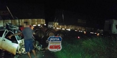 Acidente entre Vilhena e Comodoro deixa uma vítima fatal