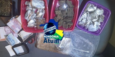 Polícia prende três traficantes e faz apreensão de drogas em Ji-Paraná