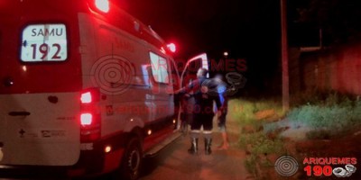 Briga no bar por causa de mulher termina com um lesionado em Ariquemes