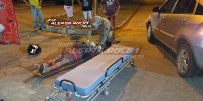 Dois acidentes são registrados no começo da noite desta quarta-feira em Rolim de Moura