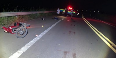 Motociclista morre após perder controle e bater em 'Guard Rail' na BR-429 em São...