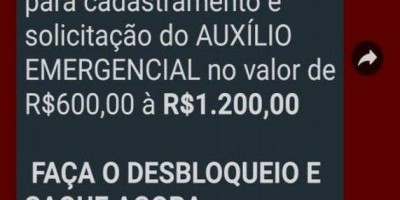 Golpe do auxílio emergencial está fazendo vítimas em todo o Brasil