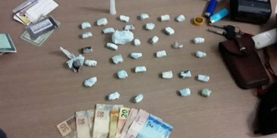 Jovem é detido pela PM com vários invólucros de entorpecentes em Vilhena