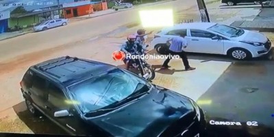 Assaltantes roubam R$ 16 mil de homem e fogem atirando em Porto Velho; veja o vídeo