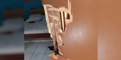 Polícia arromba porta de quarto de motel e prende empresário de 41 anos, que estaria...