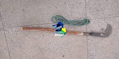 Filho tenta matar o próprio pai a golpes de foice e enforcado em Ji-Paraná
