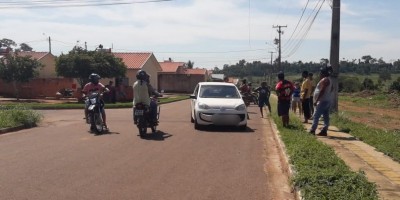 Adolescente sofre grave ferimento na cabeça após ser atingido por carro em Rolim de...