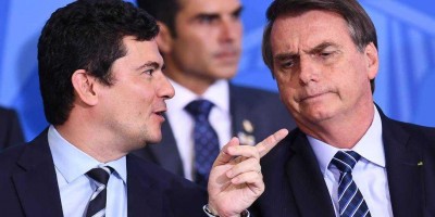 Bolsonaro e Moro discutem no Twitter sobre quem defendeu quem durante as crises do governo