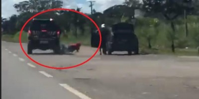 PRF detém motociclista após perseguição na BR-070 no Distrito Federal; veja o vídeo