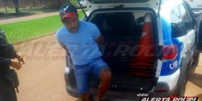 Acusado de tráfico de drogas é preso pela Polícia Militar em Rolim de Moura