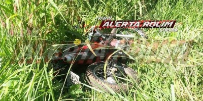 Polícia Militar recupera Bros que foi roubada na noite desta quarta, em Rolim de Moura