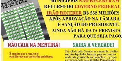 Municípios de RO ainda NÃO receberam R$ 252 milhões do Governo Federal; Projeto ainda...