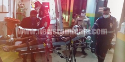 Homem é atacado com facada no pescoço dentro de casa abandonada