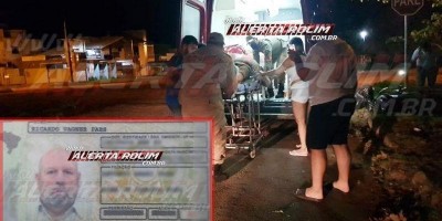 Motociclista vai a óbito após passar sobre quebra-molas e perder controle da direção...