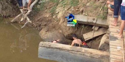 Corpo de criança que caiu em rio na zona rural de Ji-Paraná é encontrado