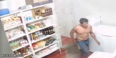 Ladrão é filmado furtando no hospital da PM em Porto Velho