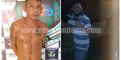 Bandido membro de facção é preso tentando se esconder em guarda-roupa