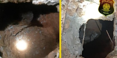Policiais descobre túnel em presídio de Jaru e impedem fuga