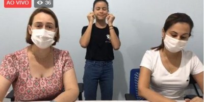 Veja o vídeo: secretária de saúde fala sobre 02 novos casos de Covid-19 e 2º óbito...