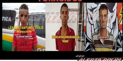 Três apenados fogem do presidio Semiaberto, em Rolim de Moura
