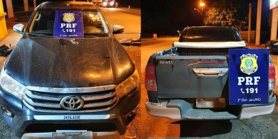 PRF prende homem em Rondônia com caminhonete roubada na Bahia