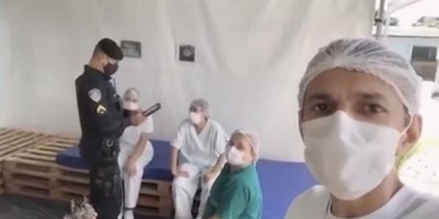 Assaltantes invadem hospital que atende pacientes de Covid-19 e roubam funcionários, em...