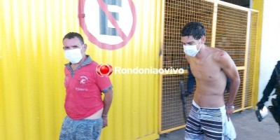 Durante fuga em dois veículos, ladrões atrapalhados colidem entre si e são presos pela...