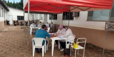 09 pessoas testam positivo para Covid-19 em Rolim de Moura durante ação com testes...