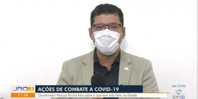 Governador de RO diz ser contra lockdown: 'distanciamento é a melhor regra que se tem'