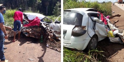 Vítimas de acidente na BR-364 próximo a Porto Velho são identificadas; idoso está em...