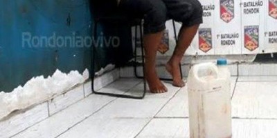 Marido é preso após jogar gasolina em mulher e tentar matá-la carbonizada