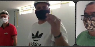 Jornalista é agredido enquanto fiscalizava obra de hospital de campanha em Porto Velho;...