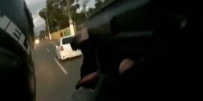 Vídeo mostra perseguição que quase acaba com morte de policiais; veja o video