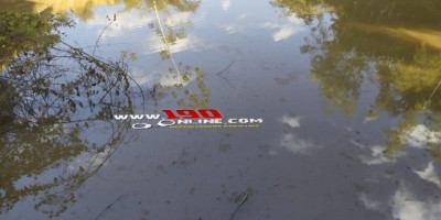 Caminhonete cai em rio após motorista perder o controle da direção, em Alta Floresta...