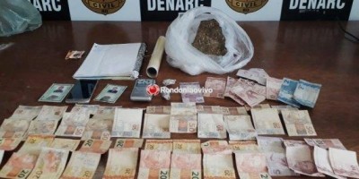 Denarc prende traficante com droga avaliada em quase R$ 10 mil