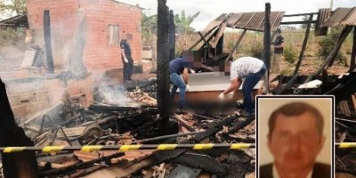 Suspeito de estuprar neta de 5 anos é encontrado carbonizado dentro de casa na zona...