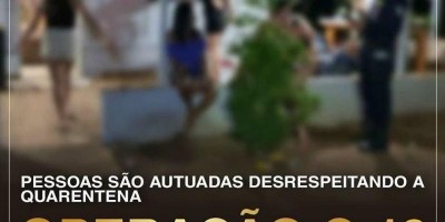 Polícia faz autuação de pessoas por descumprimento de decreto municipal em Rolim de...