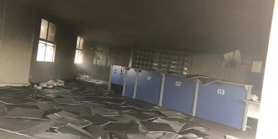 Incêndio destrói prédio do INSS em Porto Velho; veja o vídeo