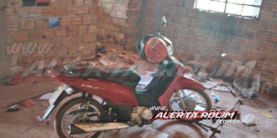 PM recupera moto e TV furtadas em Rolim de Moura