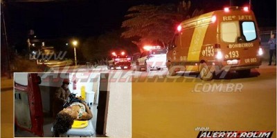 Homem e Mulher sofrem tentativa de homicídio ao serem atingidos por disparos de arma de...