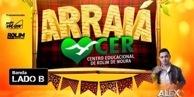 Tudo pronto para a Live Arraiá do CER, que acontece neste sábado e contará com várias...