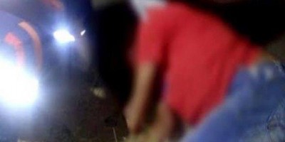 Assaltante é hospitalizado após mulher reagir roubo e população espancá-lo
